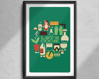 Let's Cook - Poster Art Print