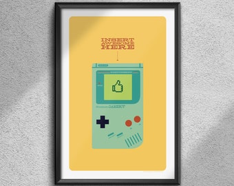 Insert Awesome Here - Poster Art Print