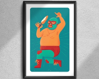 Stretchy Pants - Poster Art Print