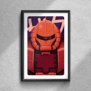 Red Comet - Poster Art Print