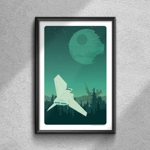 The Forest Moon - Poster Art Print