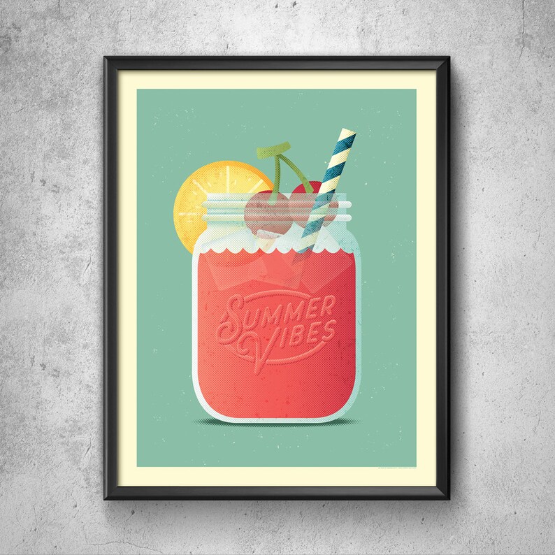 Summer Vibes Art Print