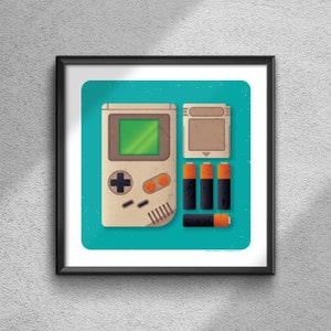 90's Accessories - Poster Art Print