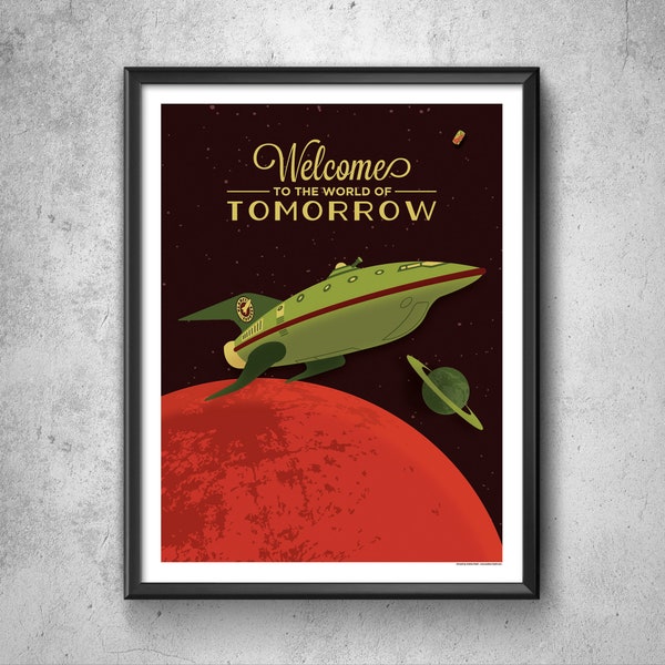 Space Print 3000 - Art Print