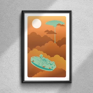 Cloud City - Impression d'art poster