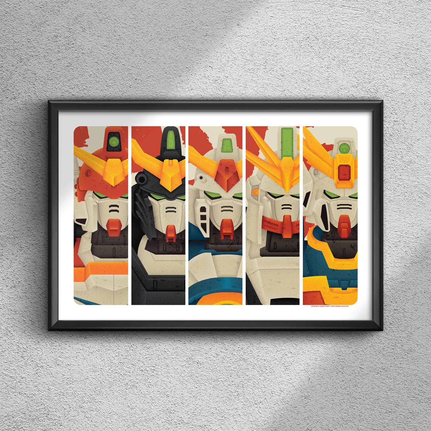 Gundam Art Print - Etsy