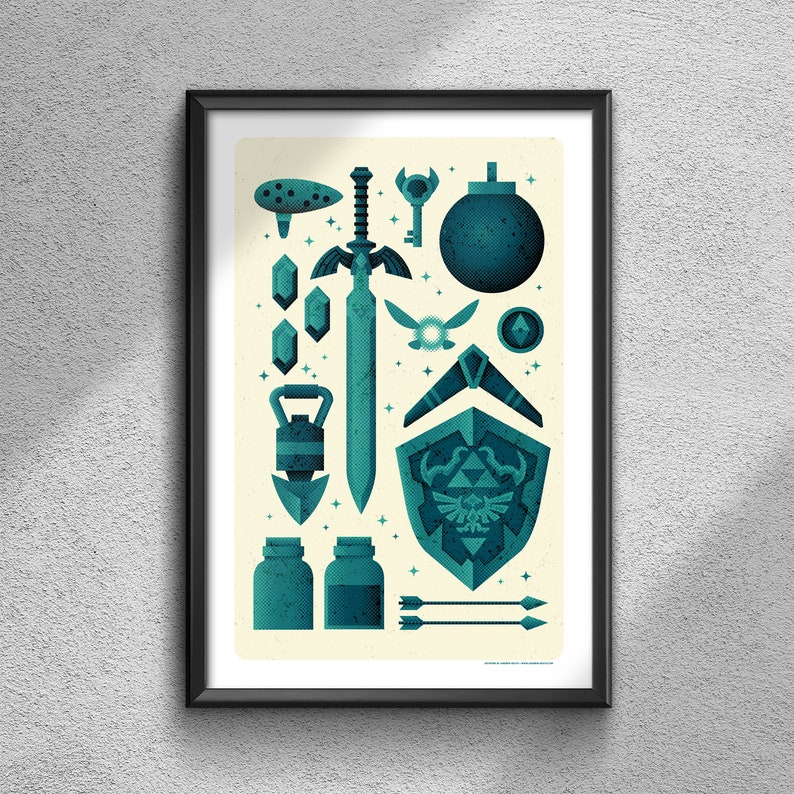 Hero of Time - Poster Art Print
