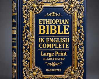 Ethiopian Bible in English Complete – Large Print Illustrated Hardcover Edition