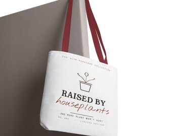 TPC #003 Raise by Zimmerpflanzen Tragetasche | Limitierte Auflage der Slow Mornings Kollektion