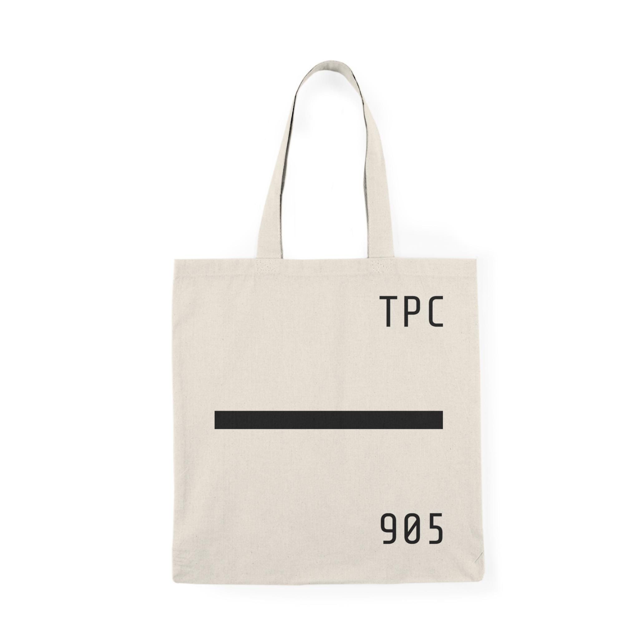 Stripe Canvas Tote Bag TPC 905