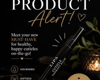 Luxury Cuticle Therapy Balm | Cuticle Balm Pen | Dry Cuticle Treatment | Nail Moisturizer | Handmade in Canada | Gift for Her