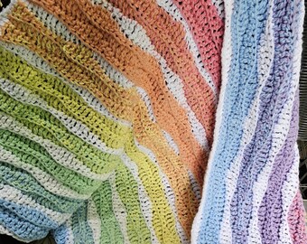 Rainbow Baby Blanket Pattern