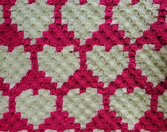 Heart to Heart baby blanket