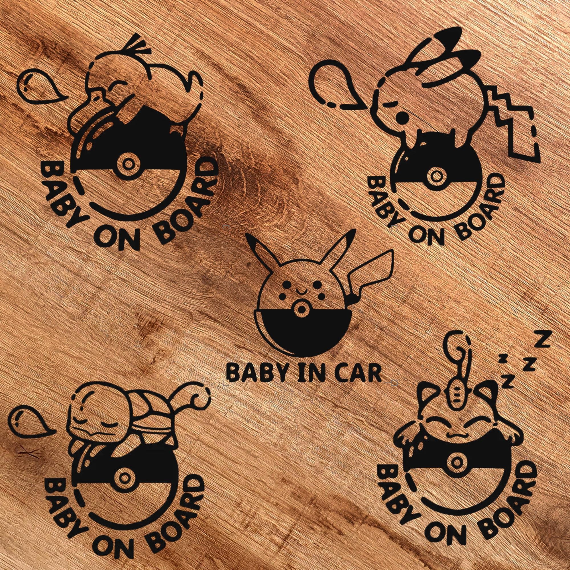 Pikachu baby on board - Etsy 日本