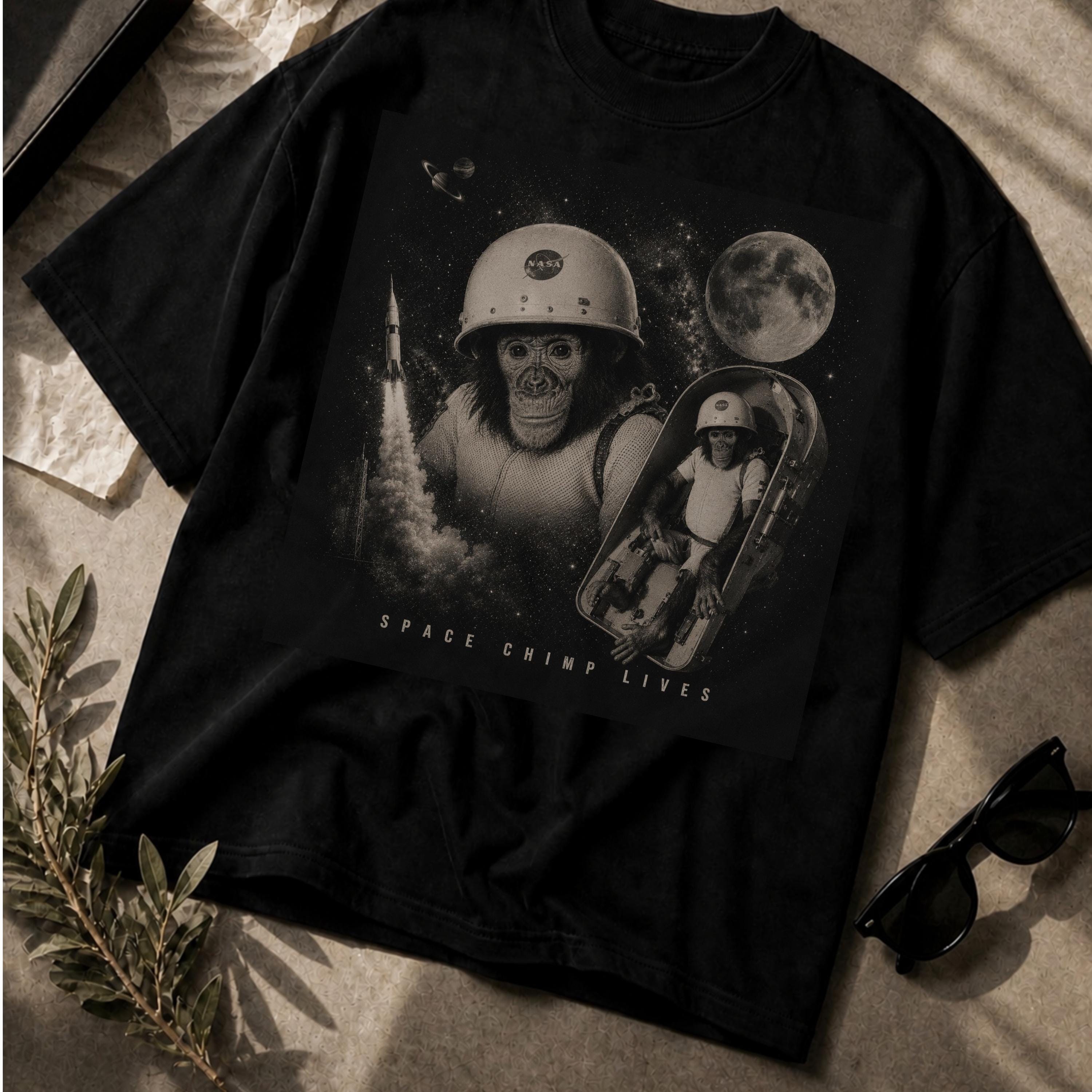 Space Monkey T Shirt - Etsy