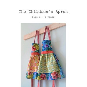 The Original Childrens Apron Pattern & Tutorial image 1