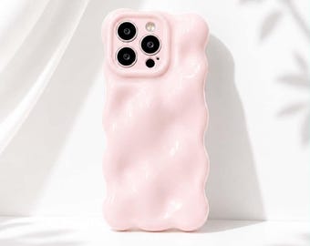 Błyszczące, jasnoróżowe, miękkie etui z TPU, odporne na wstrząsy, do iPhone'a 17 16 15 14 13 12 11 Pro Max Plus