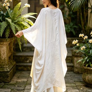 Boho Chic Tencel Kimono Robe Flowy Loose Duster Jacket Luxury Casual Outwear