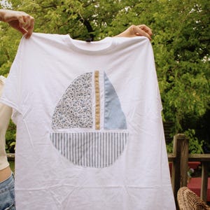 Anpassad lapptäcke-t-shirt bild 10