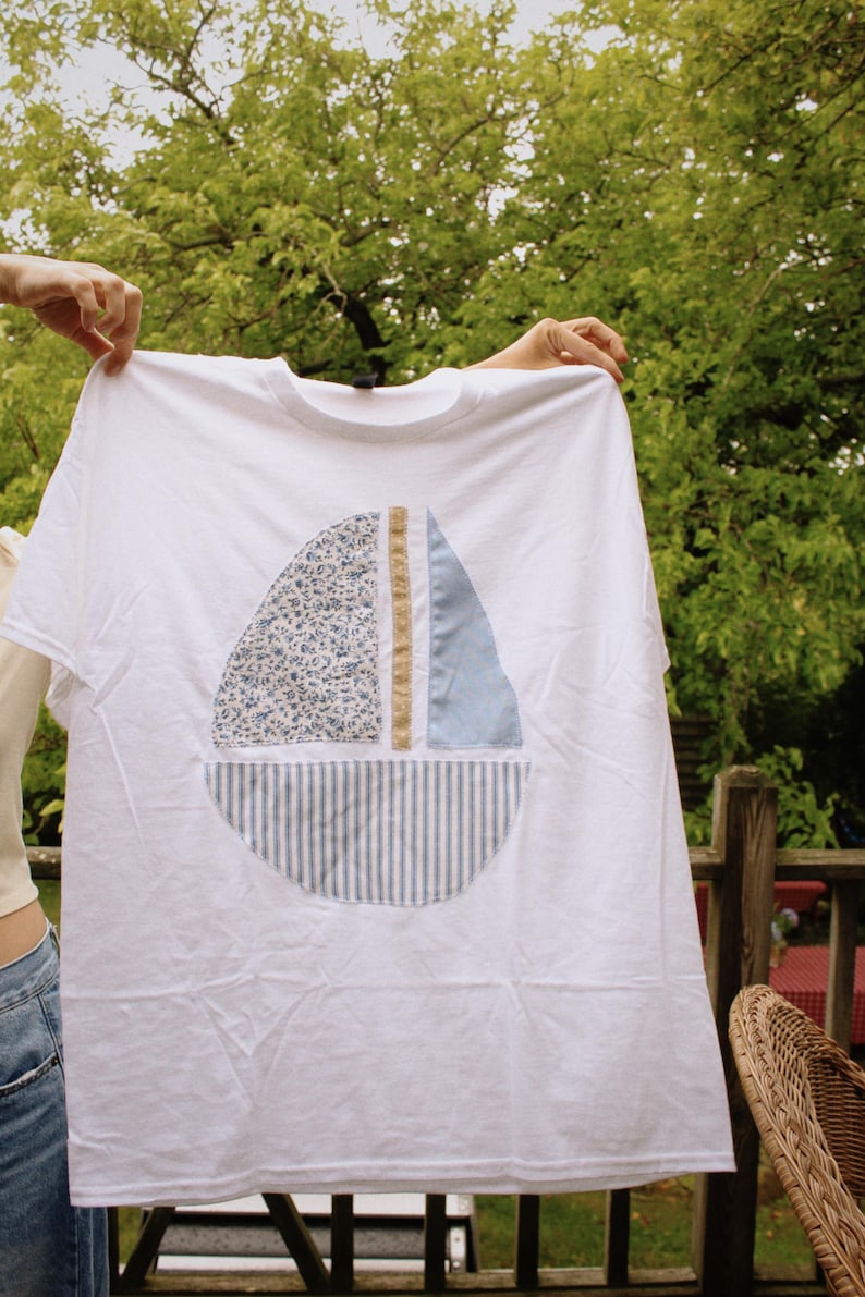 Anpassad lapptäcke-t-shirt bild 10