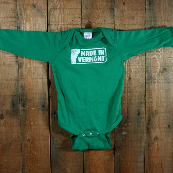 Made in Vermont Infant Bodysuit- Longsleeve