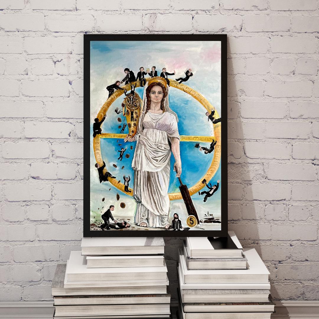Goddess fortuna print - Etsy 日本