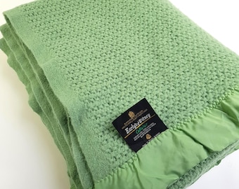 Early’s of Witney  ブランケット Vintage 1960's Early's Witney 3 1/2 Point Pure Wool Blanket