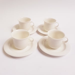 Arabia Artica Tasse und Untertassen, skandinavisches Design, hergestellt in Finnland