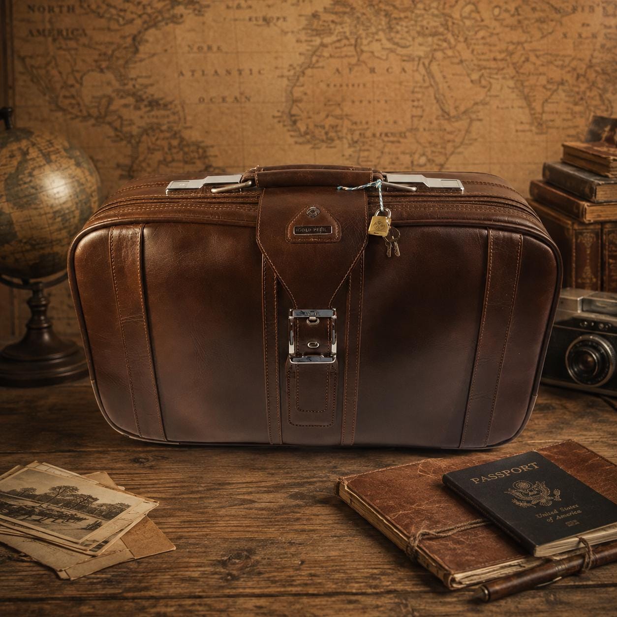 Vintage brown samsonite suitcase - Etsy 日本