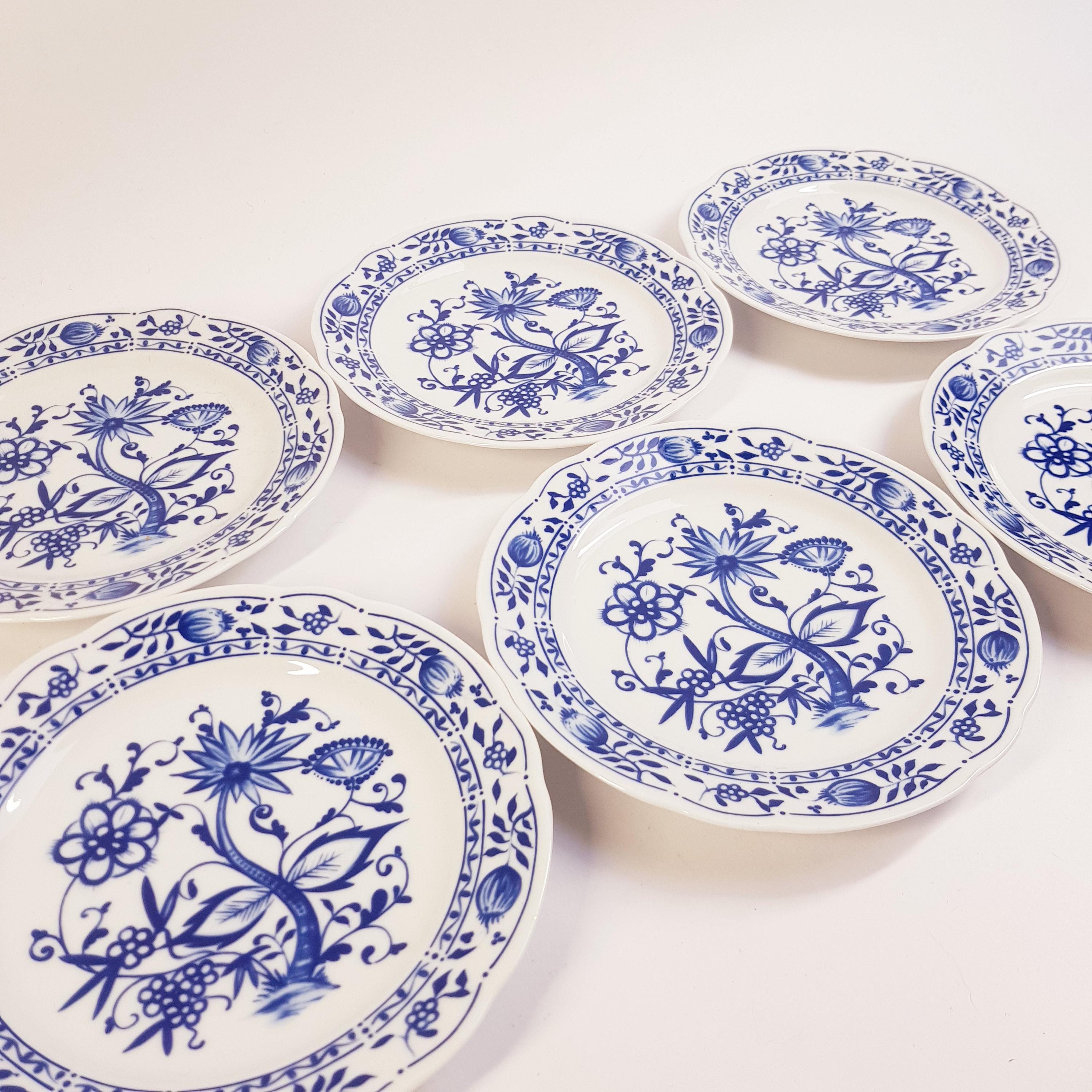 ZWIEBELMUSTER チェコマイセン ブルーオニオン 2個セット Vintage Zwiebelmuster Teacup & Saucer Blue Onion Pattern Czech | eBay