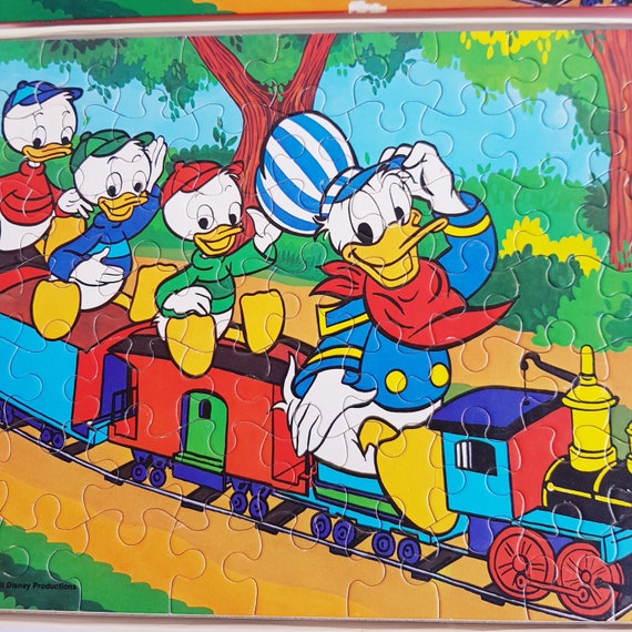 Vintage Donald Duck Jigsaw, Walt Disney Puzzle, 1970s - Etsy