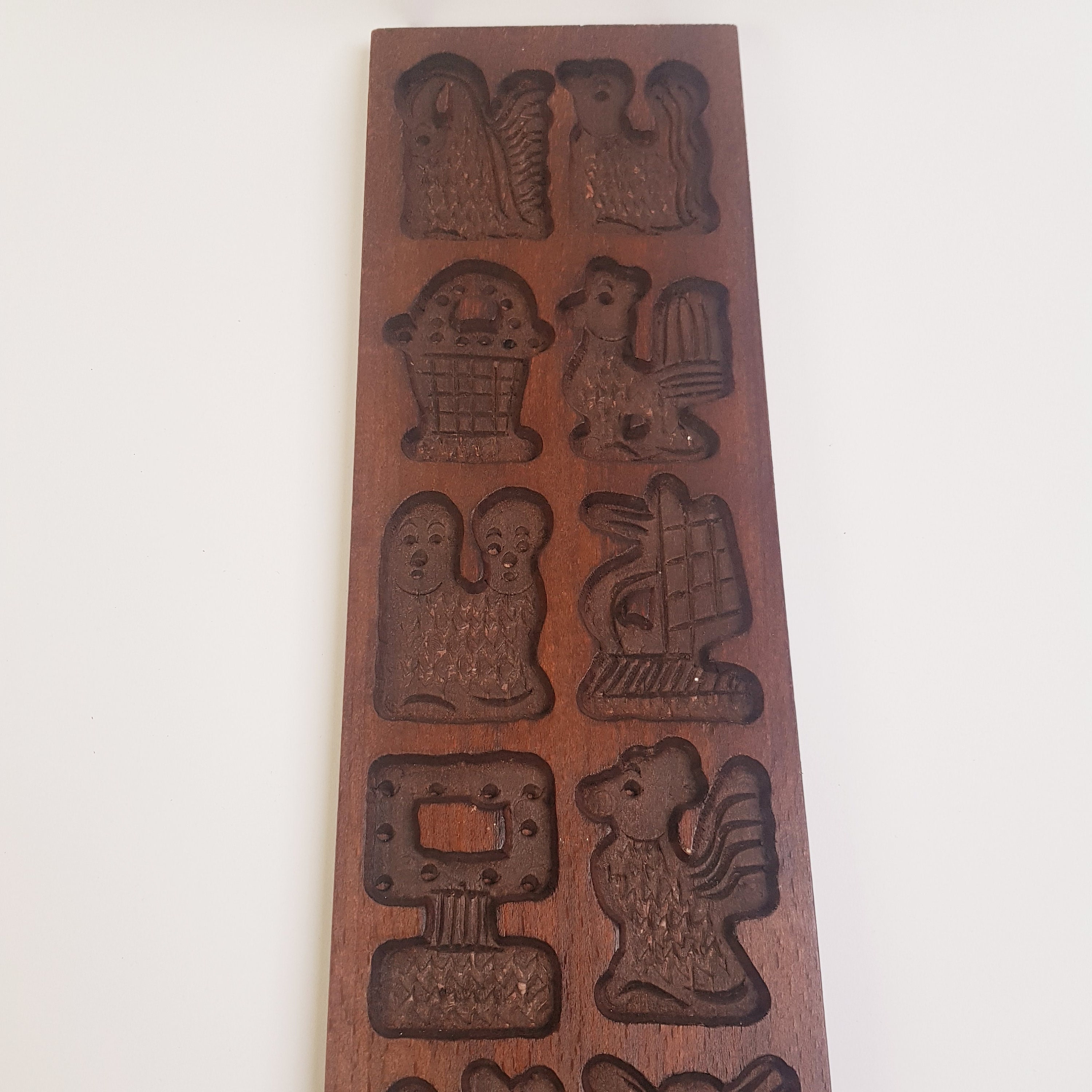Large Speculaas Cookie Mold Vintage Gingerbread Mold Dutch Etsy