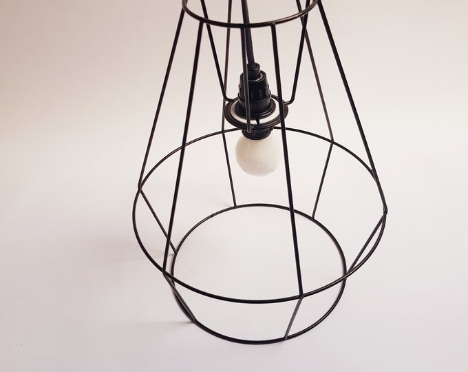 Lampshade Wire Frame, Diy Wire Lampshade, Bonbon Lamp, Yarn Wrapped