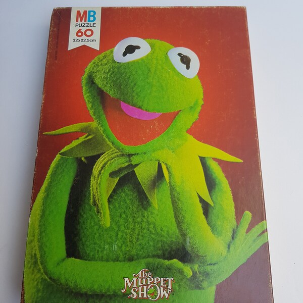 El rompecabezas del show muppet, Kermit the Frog , 1970s