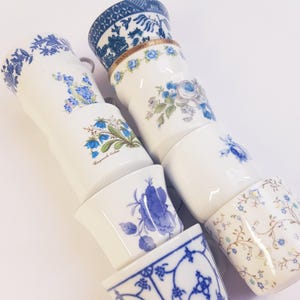 Vintage mismatched tea cups, floral cups, mismatched wedding , bridal shower
