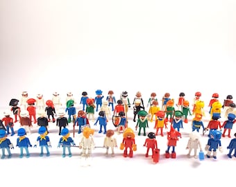 1970s Playmobil Gerona figurines large Lot 60 men