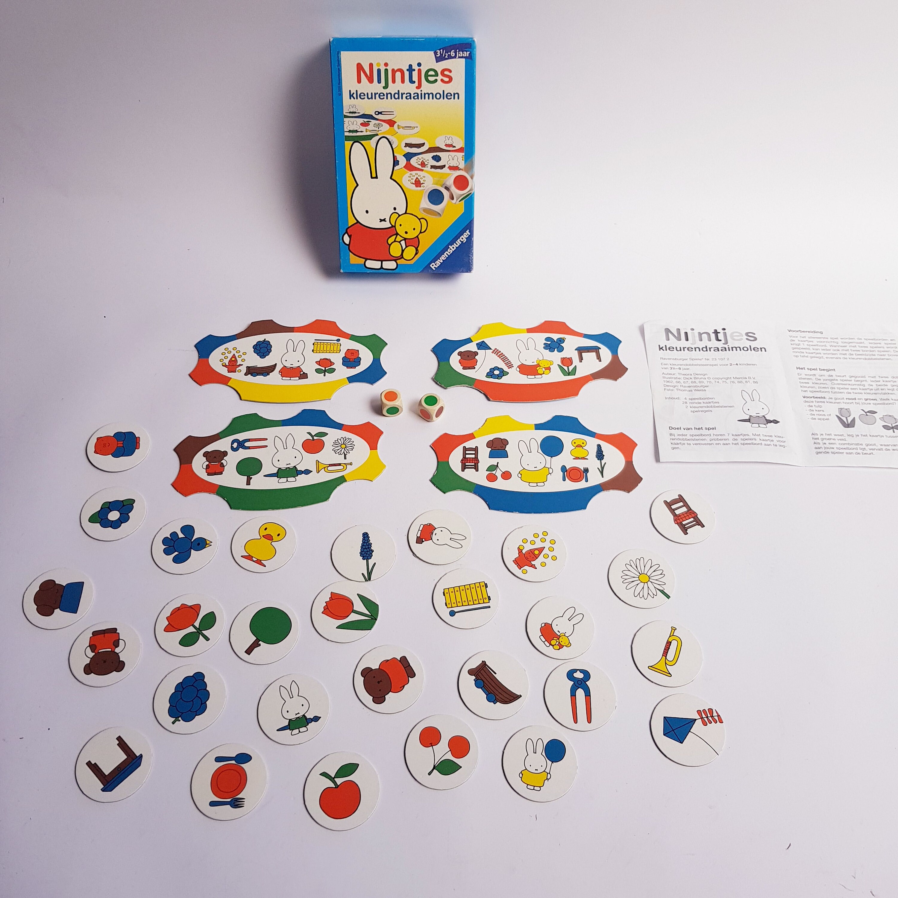 Meer dan wat dan ook Nauwkeurig Voorzichtig Nijntje Dick Bruna spel vintage kleurenspel - Etsy Nederland