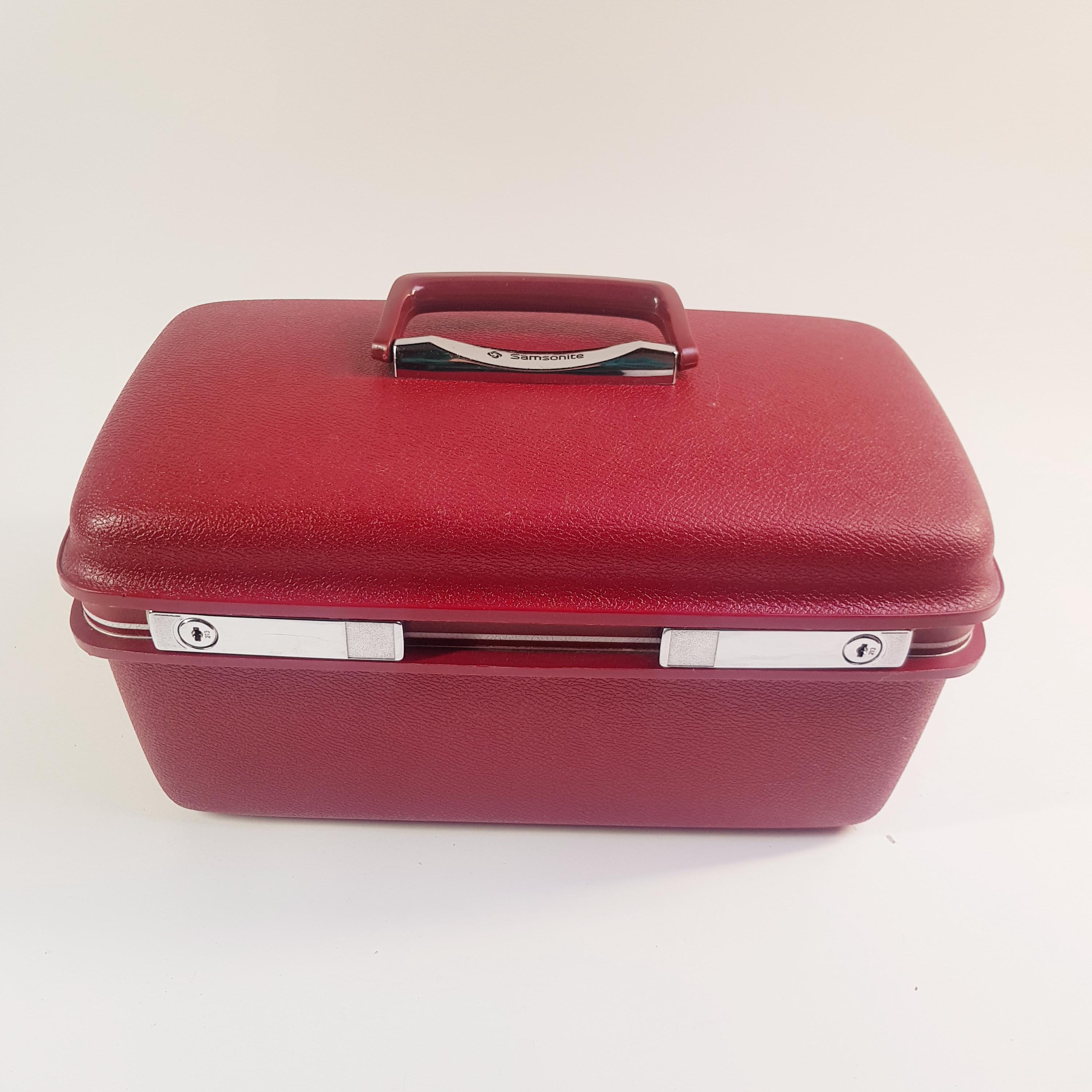 Samsonite Vintage メイクボックス Samsonite1970年代ヴィンテージメイクボックス収納コスメケース