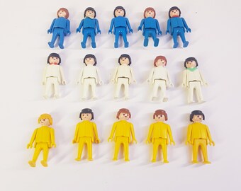 Ancien Playmobil Vert Vintage Pastel 1974 - Pièce Rare Pour Collection