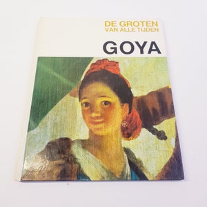 Goya book, collection art in spain, 1972