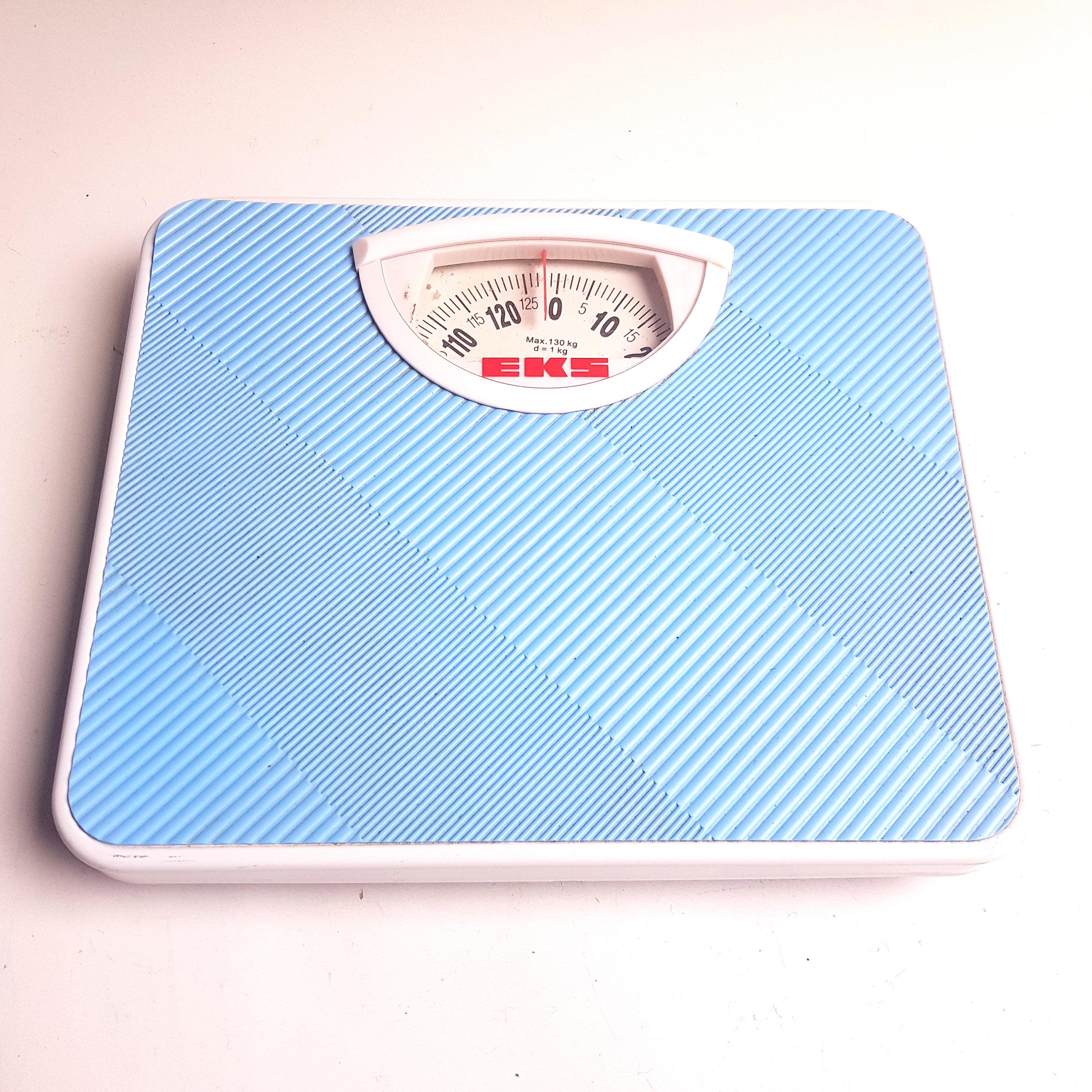 Báscula de baño vintage, Vendex, años 70, báscula de peso corporal kg, EKS  - Etsy México, image size:3000x3000