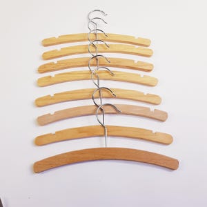 cintres vintage pour bébé, bois, cadeau Waldorf