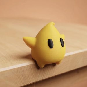 Adorable adorno de estrella para monitor, adorno kawaii para pantalla, decoración de escritorio inspirada en videojuegos, accesorio para monitor de computadora, regalo coleccionable para nerds