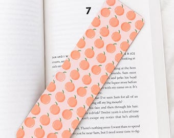 Peach Dreams Baby Pink Bookmark | Bookish Stationary | Booktok Bookmark | The Summer I Turned Pretty Inspired Bookmark
