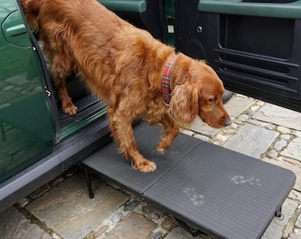 Portable Folding Dog Platform, Vehicle Access Step for Large Dogs