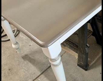 Gray Dining Table Etsy