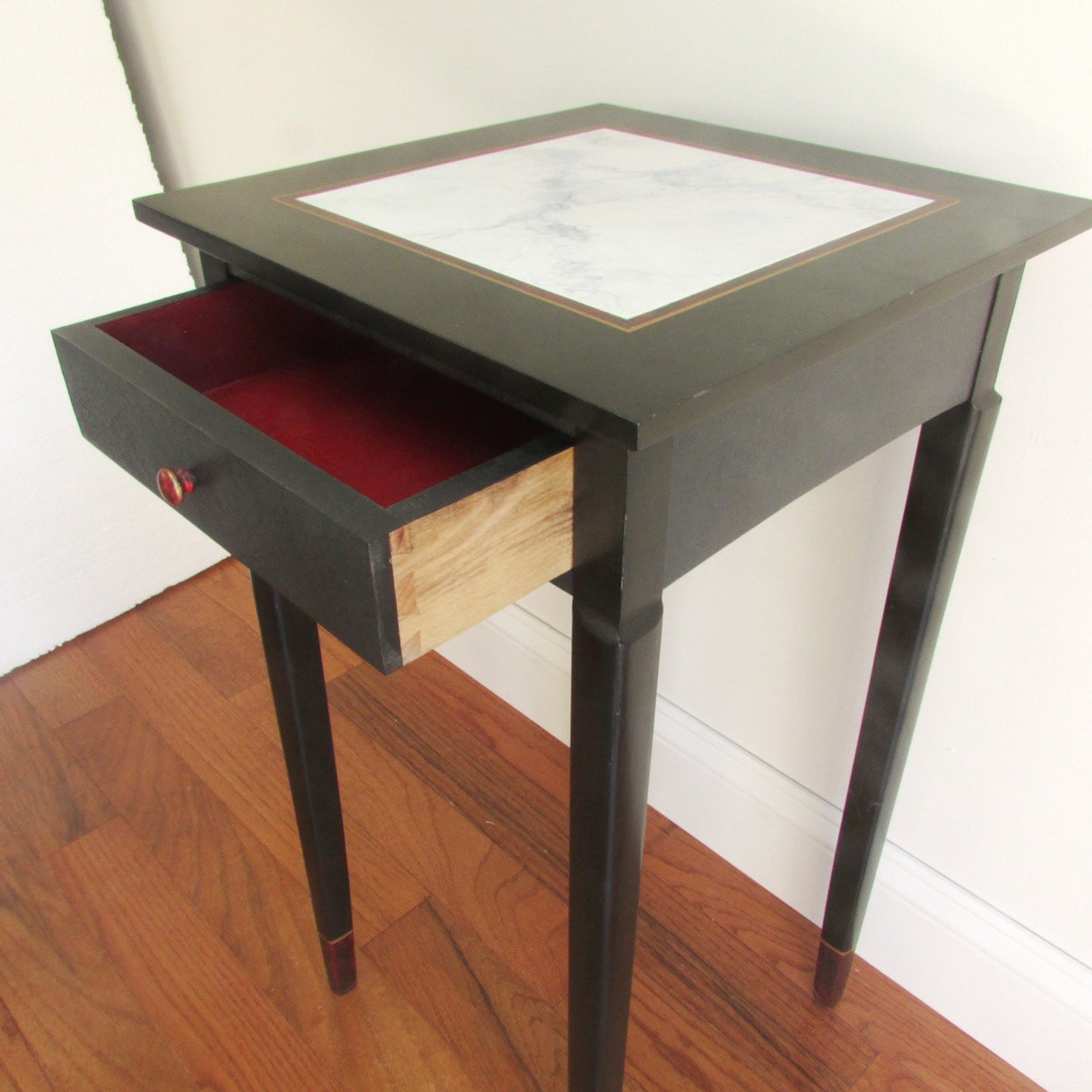 Contemporary Side Table Custom Table Art Furniture Etsy