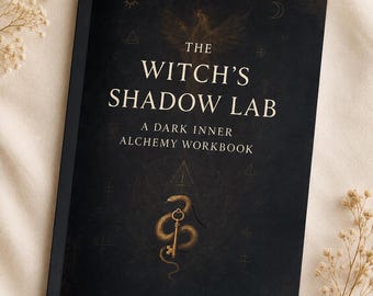 Lunar Grimoire Journal | Moon Phase Ritual Planner, Witchcraft Book of Shadows