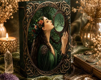 Celtic Oracle Deck, 50 Oracle Cards with Guidebook, Spiritual Guidance Cards, Divination Deck, Witch Gift