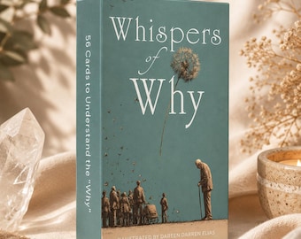 Whispers of Why Oracle Cards | 56 Inspirational Cards for Clarity, Growth & Self Discovery